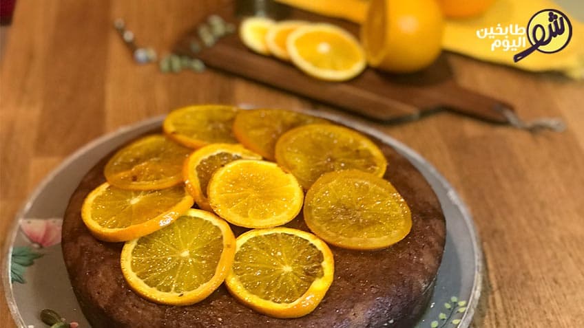 Cardamom Cake with Orange Syrup