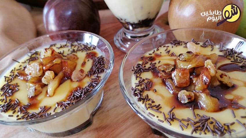Caramel and Apple Muhallebi
