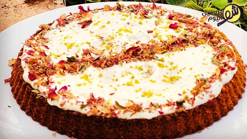 بسبوسة بالقشطة