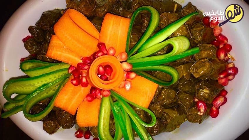 Stuffed Grape Leaves with Vegetables