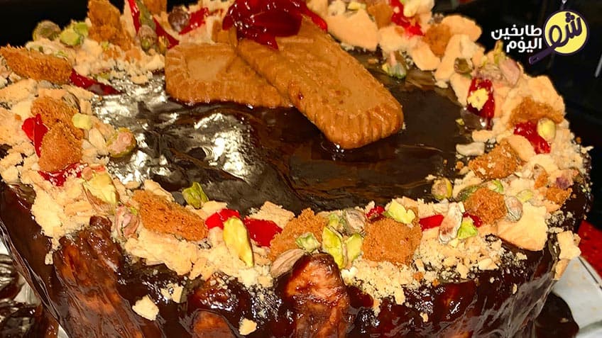 لايزي كيك بالقالب