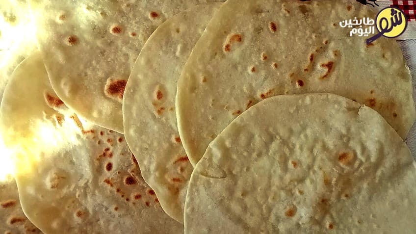 طريقة عمل خبز التورتيا