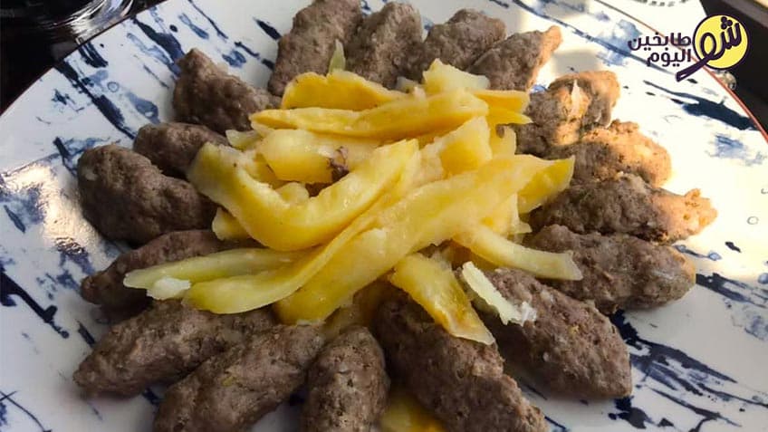 Kofta with Garlic and Lemon