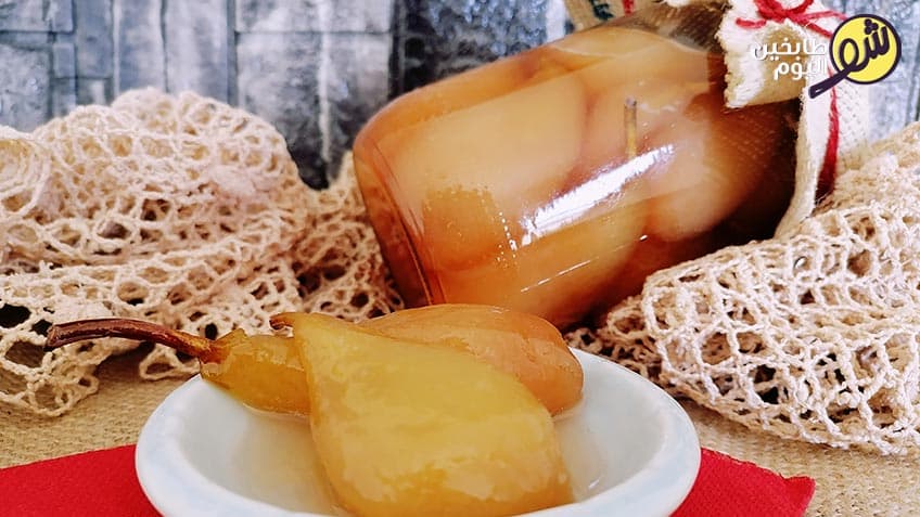 مربى الإجاص حبة كاملة