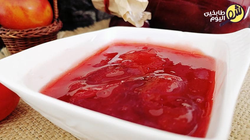 اسهل طريقة لتحضير مربى الخوخ