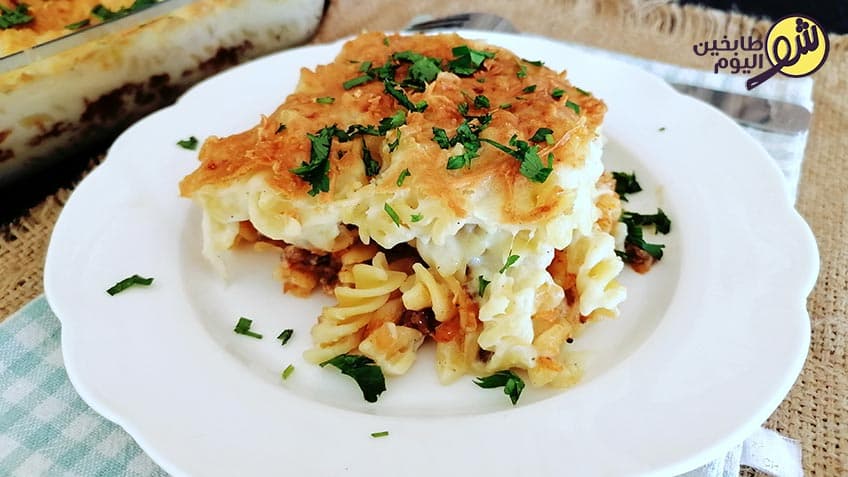 Béchamel Pasta with Ground Beef