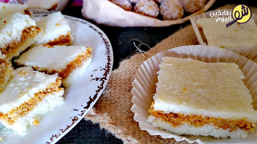 Coconut and Peanut Dessert