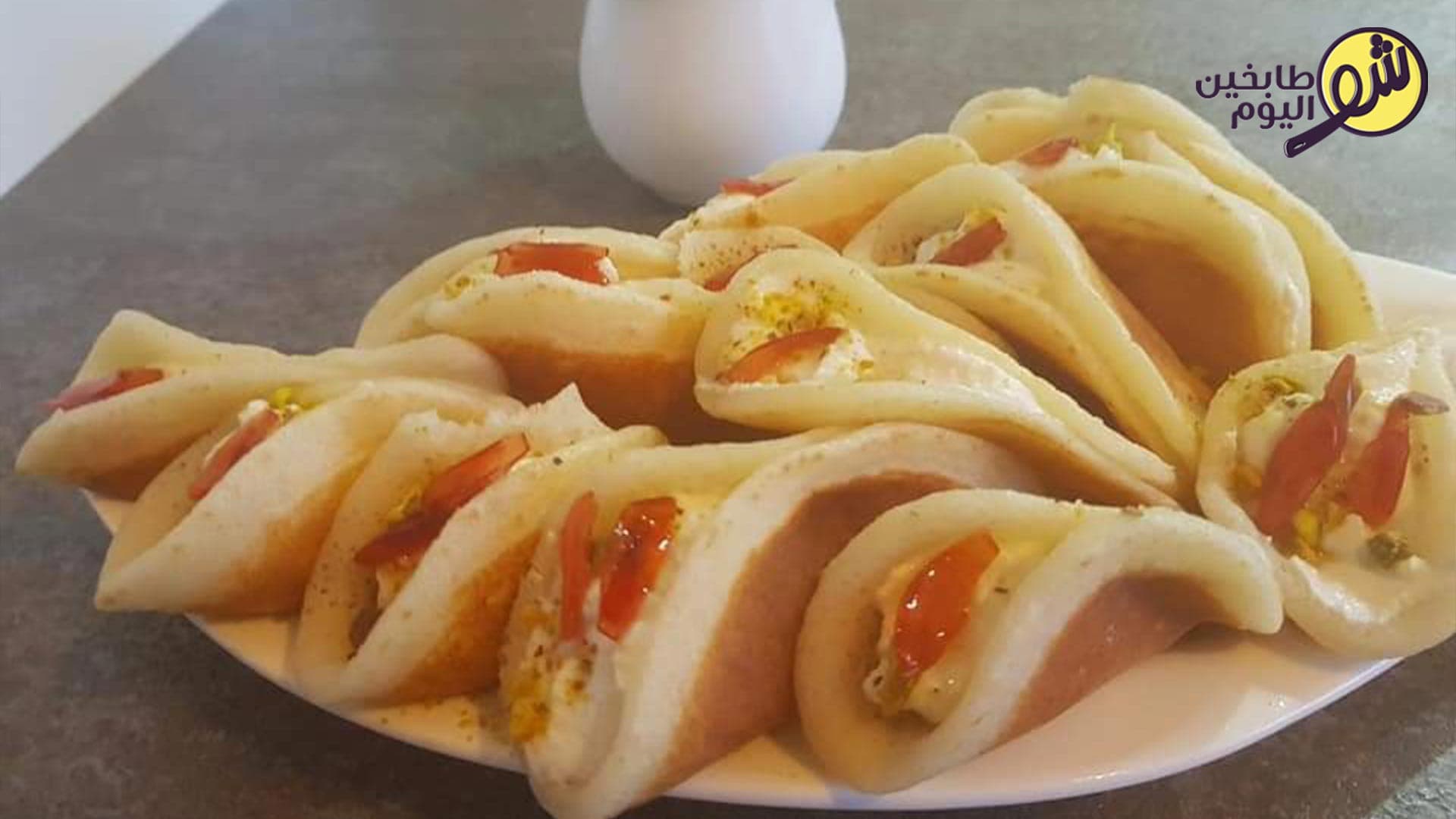 قطايف القشطة النية