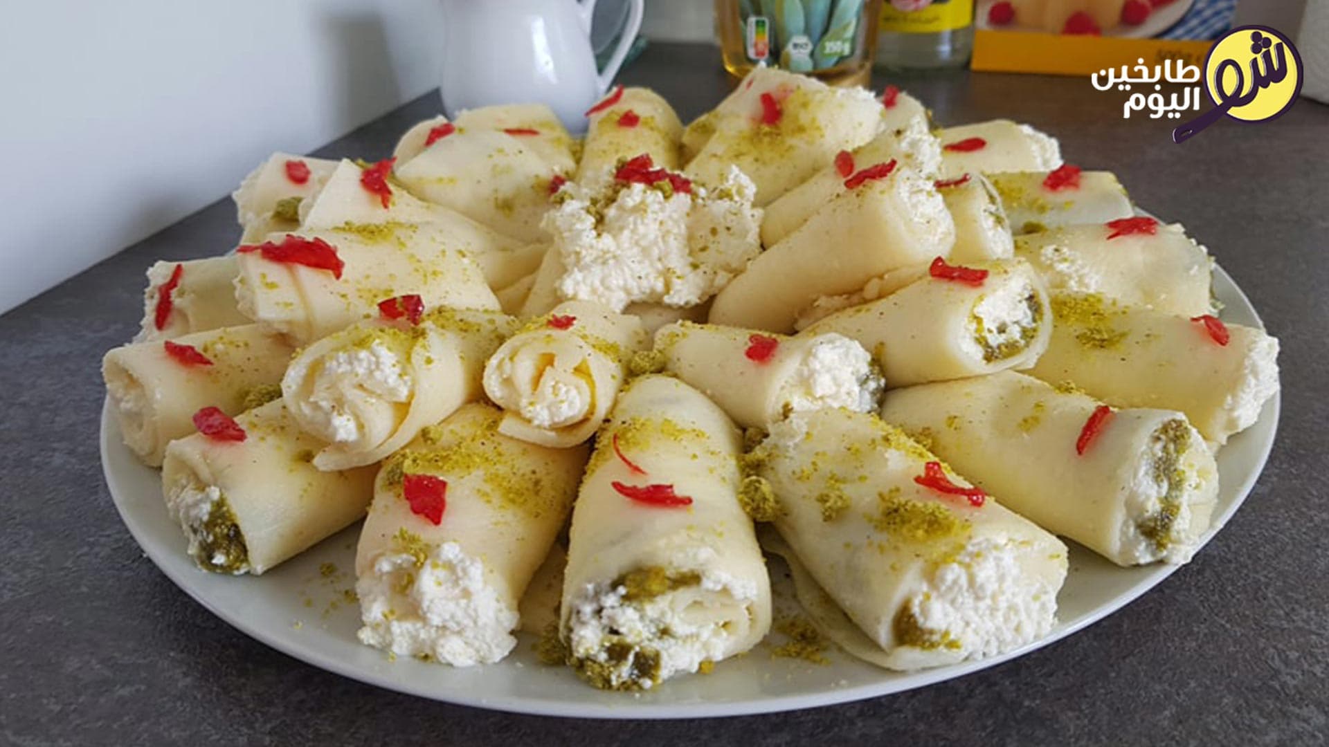 حلاوة الجبن بحشوة الداعوقية