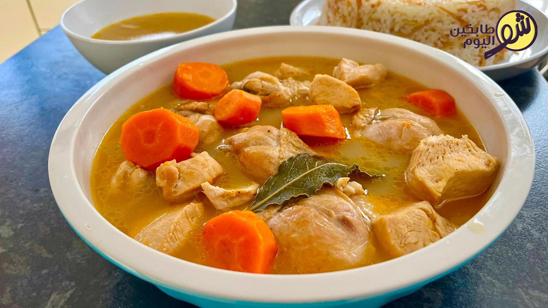 Chicken Ribs with Fluffy Rice